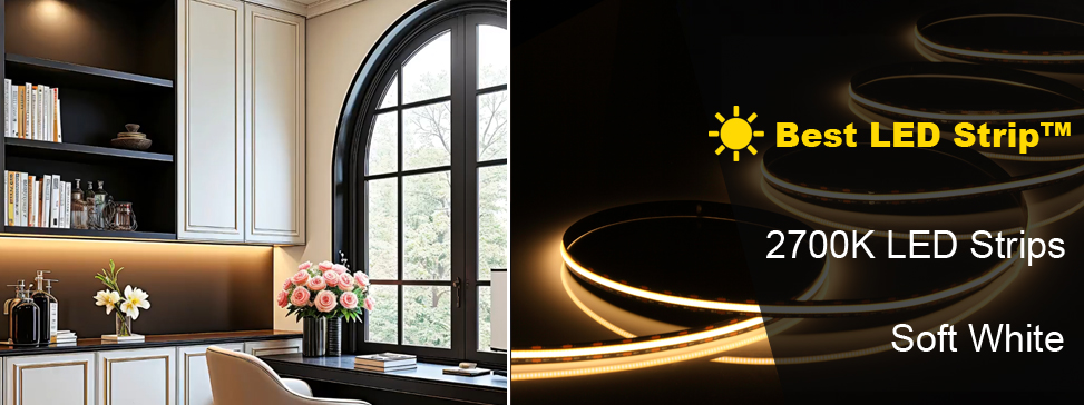 2700K Soft White LED Strip Lights