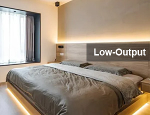 Low Output Bedroom Lighting