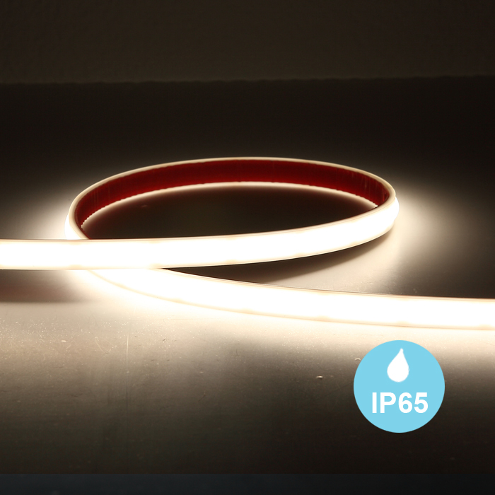 Dimmable Outdoor LED Strip Lights - High Output IP65 COB LED Strip Lights