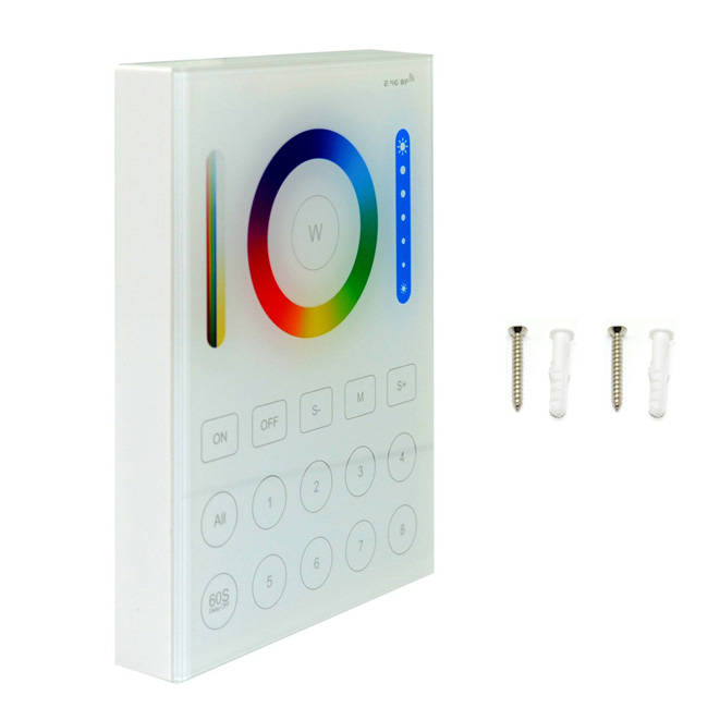 RGB LED Controller Kit, Wall Mount, 8 Zone RGB LED Controller Kit, Wall Mount, 8 Zone