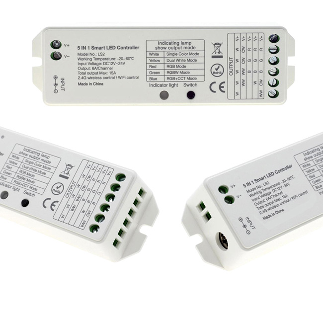 RGB LED Controller Kit, Wall Mount, 8 Zone RGB LED Controller Kit, Wall Mount, 8 Zone