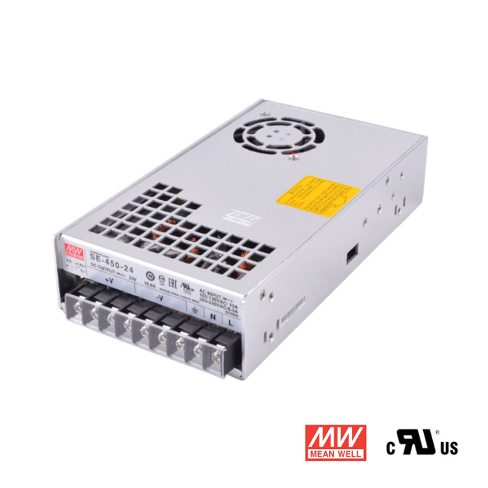 24V 18.8A 450W DC Power Supply, Mean Well SE-450-24