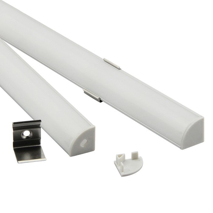 LED Strip Light Channel, Aluminum Extrusion Profile V Shape 46 Inches (1.17m), 4C16H
