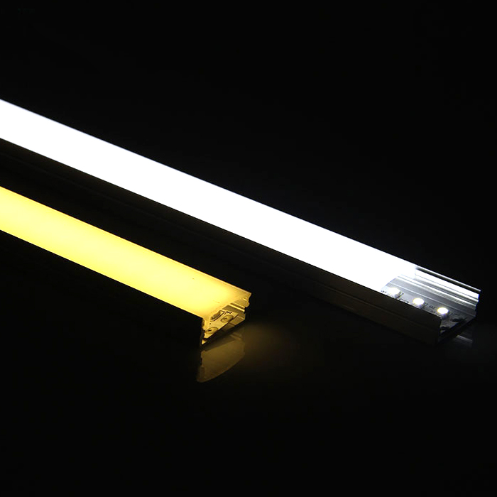 LED Strip Light Channel, Aluminum Extrusion Profile U Shape 2 M (6.56 FT), M10