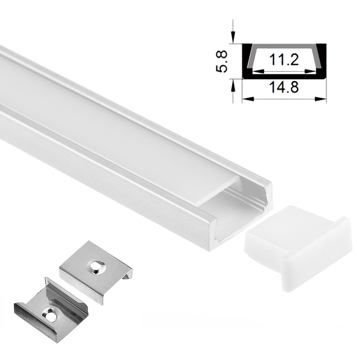 Doppel-U Profil - Aluminium Profile