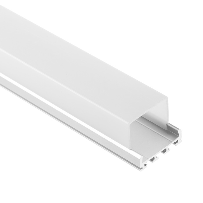 LED Strip Light Channel, Aluminum Extrusion Profile 2.4 M (94 in), M23