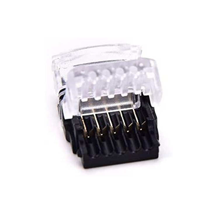 5 Pin RGBW LED Strip Solderless Connector Hippo - Strip to Wire