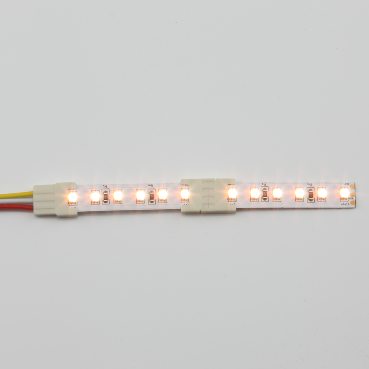 3 Pin LED Strip to Strip Solderless Connector - Slim