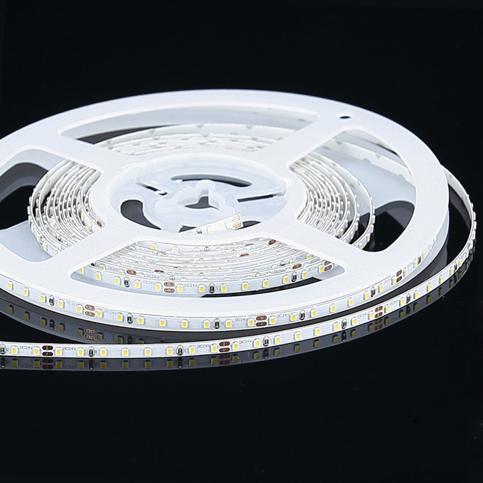 Ultra Slim High CRI 95+ 2216 24V LED Strip Light, Cool White 6500K,160/m, 5m Reel