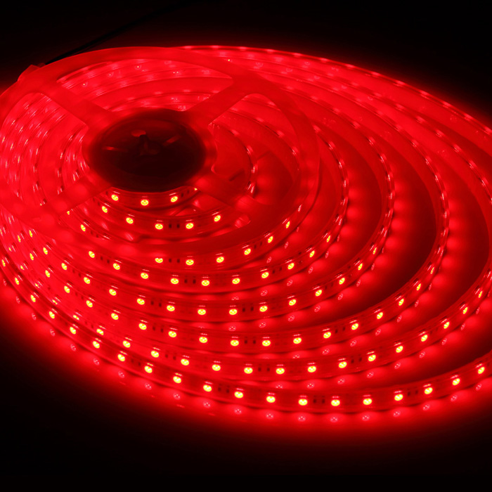 4x Red Flexible Strip Light 30CM 1FT 12' Waterproof 15 5050 SMD LED M003 