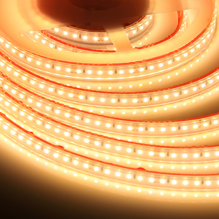 LED STRIPES nastro impermeabile ip44 RGB Striscia Luci-CATENA 230v barra luminosa 5m 