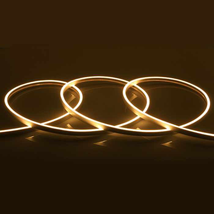 12V Neon LED Strip, IP67, 26.25ft, Ultra Warm White 2400K, Constant Current Design