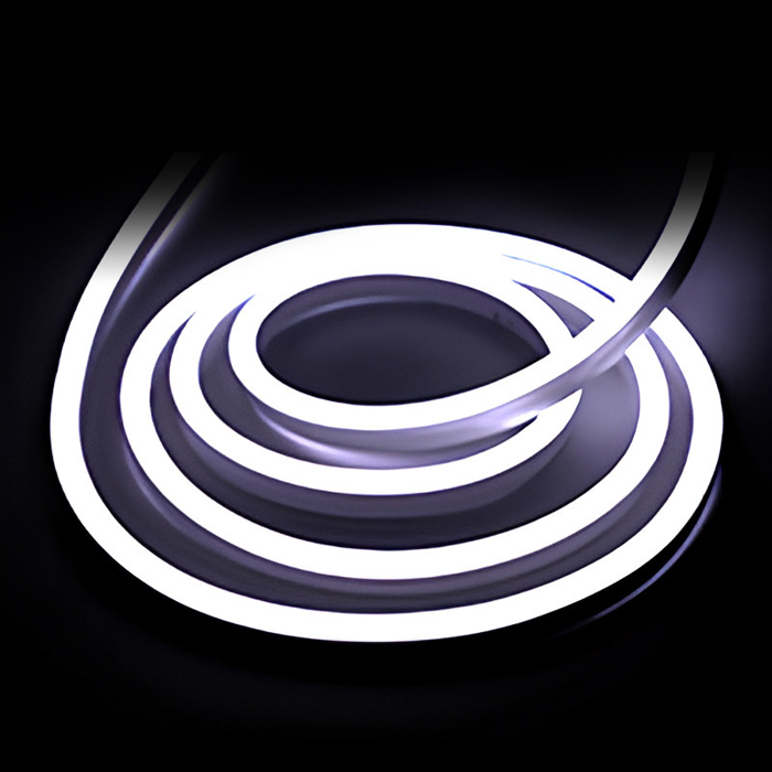 Cool White Flexible LED Neon Strip Light - 65.6 FT