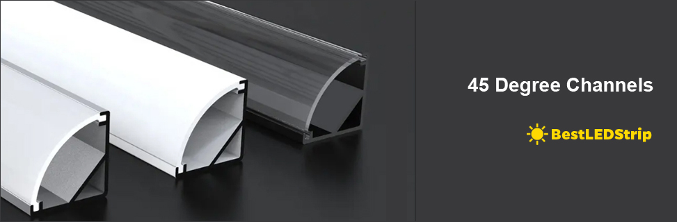 45 Degree LED Channels