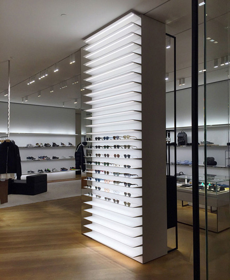 6500k white LED strip lights for commercial display cabinet