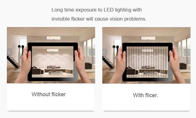 quality power supplies cause no flicker for LED lighting