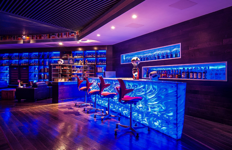 RGB LED Strip Lights for Wine Cabinets