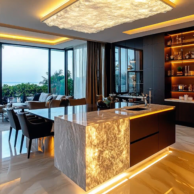 Waterproof RGBW LED strip lights